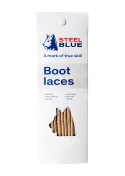 Steel Blue Schnürsenkel Sand 140 cm 1 Paar