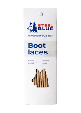 Steel Blue Veters/Laces Sand 140 cm 1 Paar