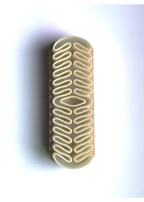 Steel Blue Crepe Brush Nubuck