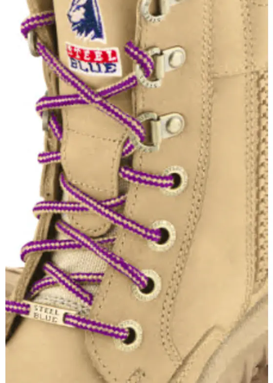 Steel Blue One Pair Ladies Laces Retail Snd/Lil 140cm