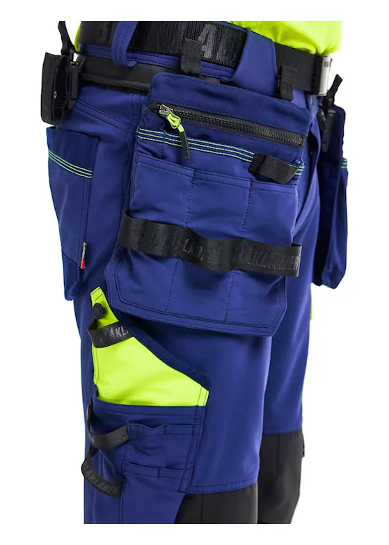 Blåkläder 1145 ToolRig High Vis Werkbroek 4-weg Stretch