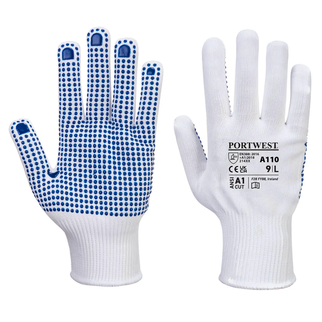 Wit/blauw