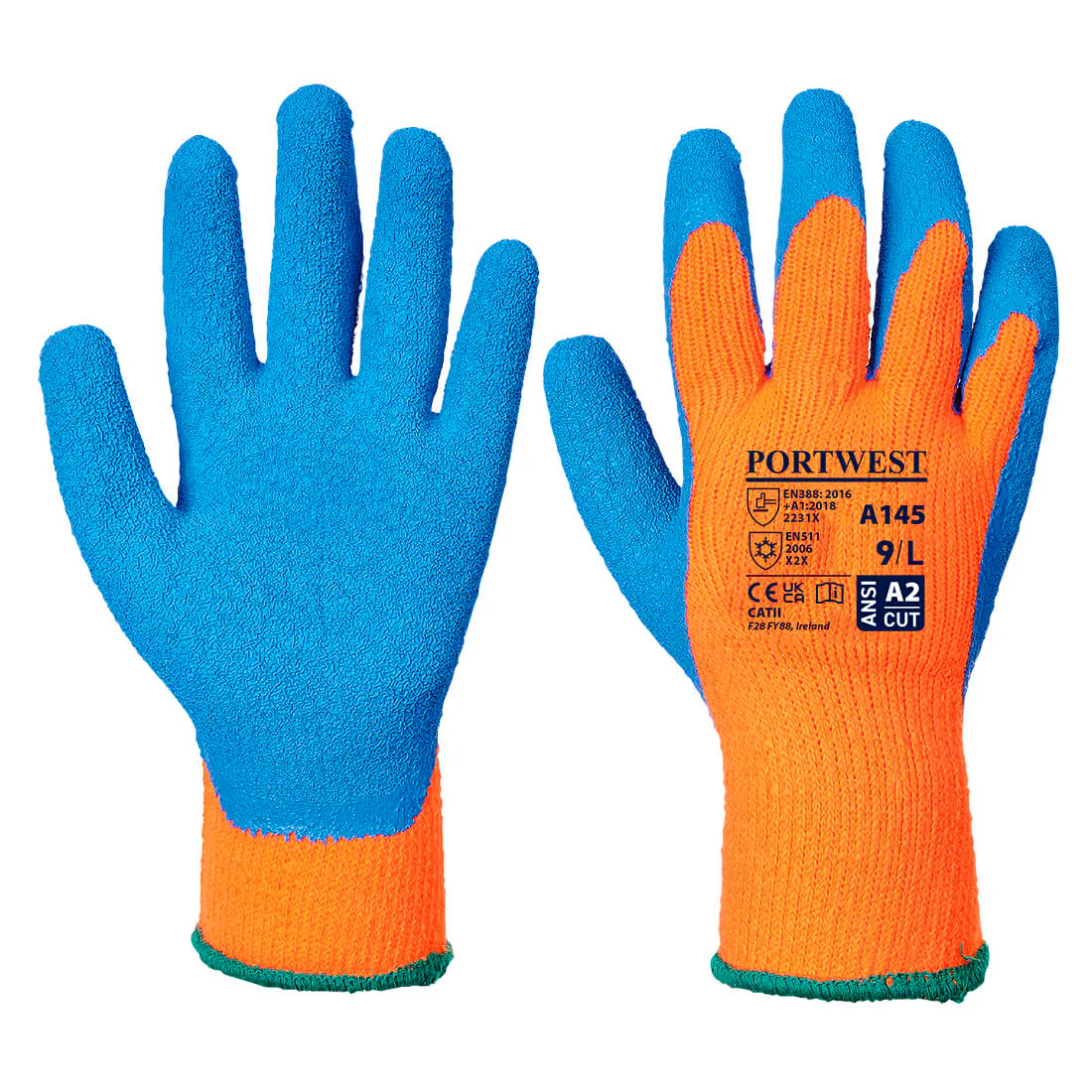 Oranje/Marineblauw