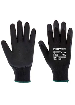 Portwest A150 Klassieke Latex Grip Werkhandschoen miniatuur