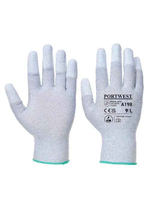 Portwest Antistatic PU Gant bout des doigts