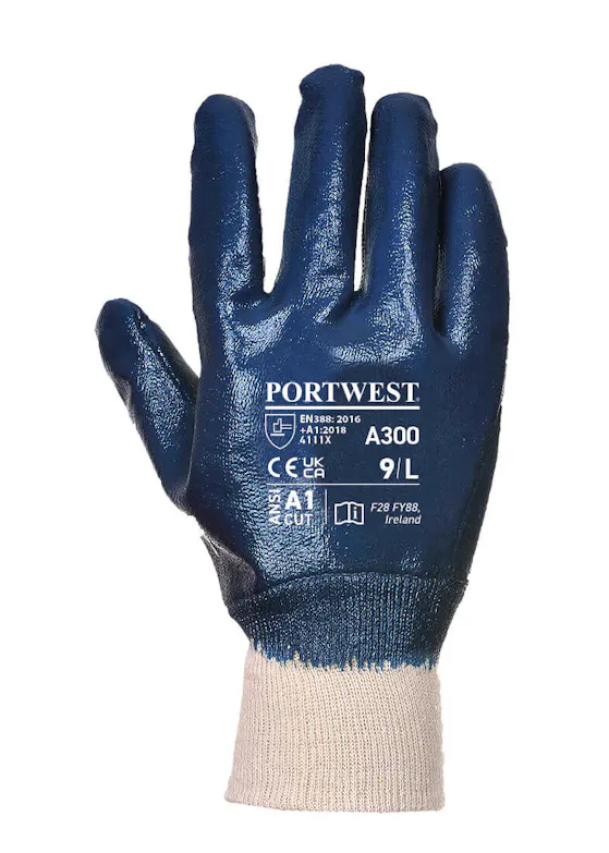 Portwest A300 Nitrile Knit Wrist