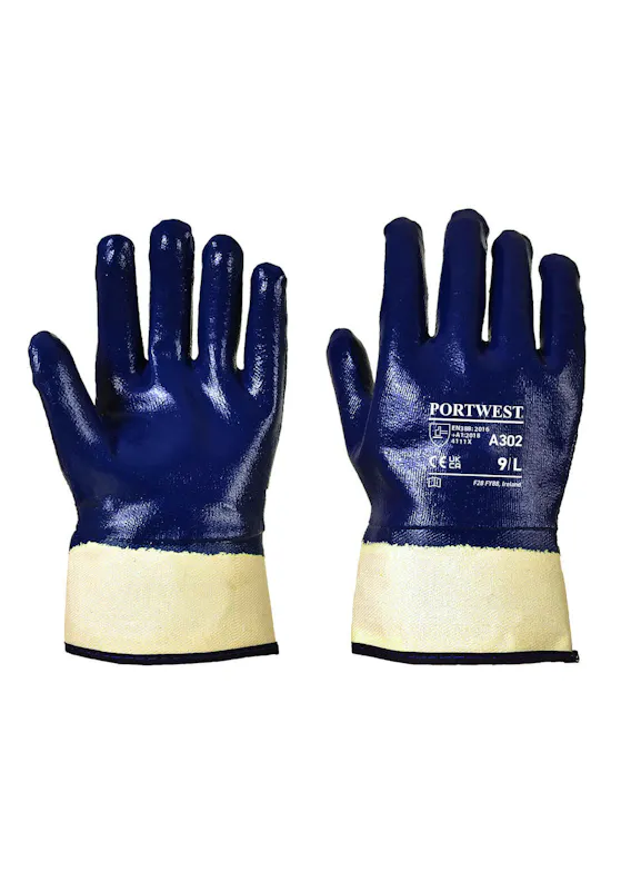Portwest Fully Dipped Nitrile Safety Cuff