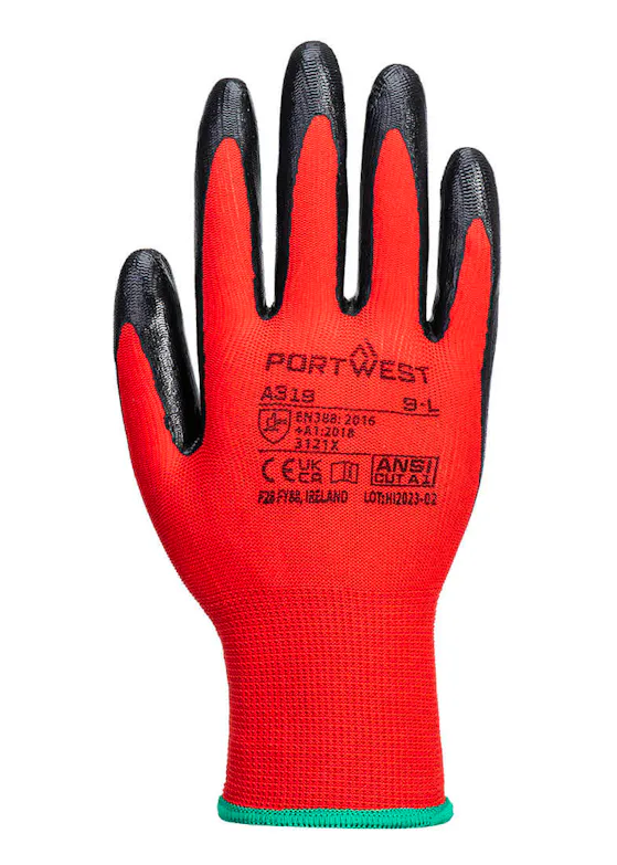 Portwest Flexo Grip Nitrile Glove (Retail Pack)