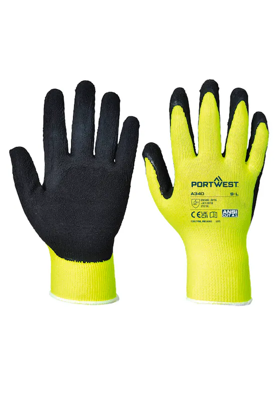 Portwest Hi-Vis rutschfester Glove - Latex