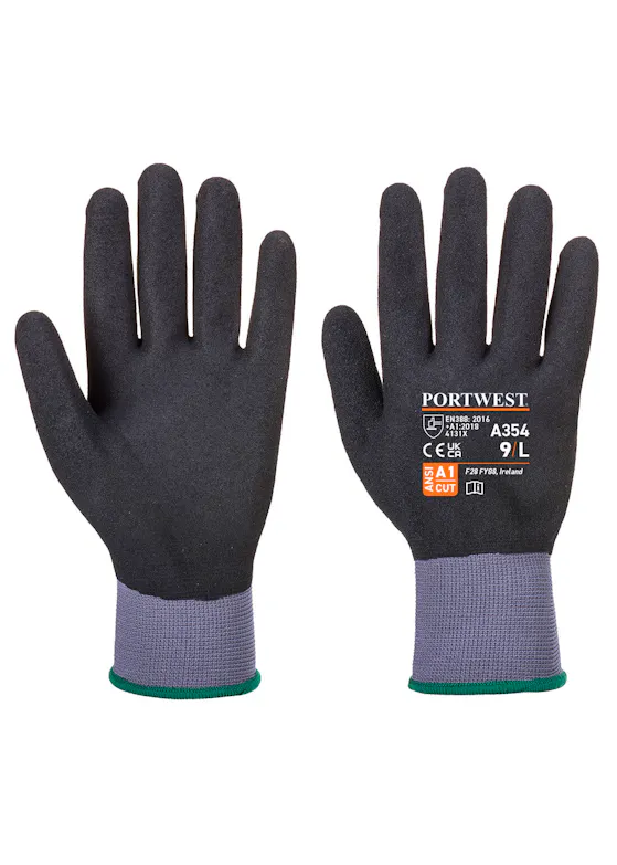 Portwest DermiFlex Ultra Pro Glove — Sandy Nitrile