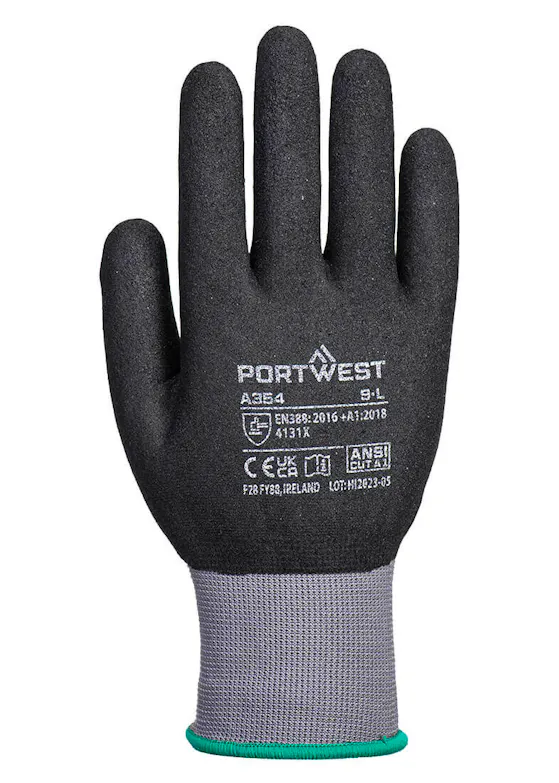 Portwest DermiFlex Ultra Pro Glove — Sandy Nitrile
