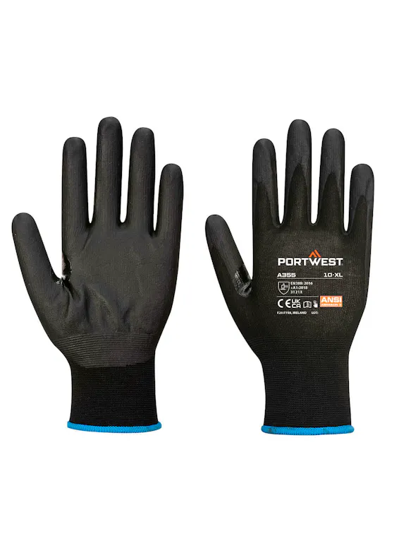 Portwest NPR15 Nitrile Foam Touchscreen Gloves (12 pairs)