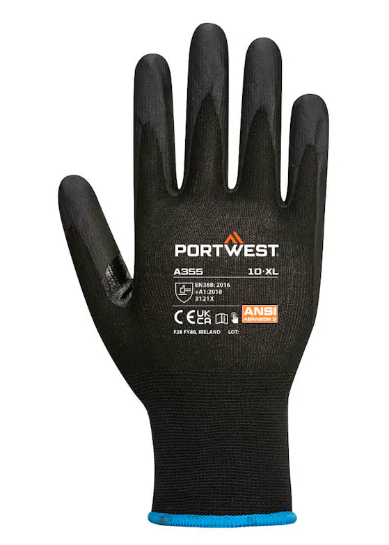 Portwest NPR15 Nitrile Foam Touchscreen Gloves (12 pairs)