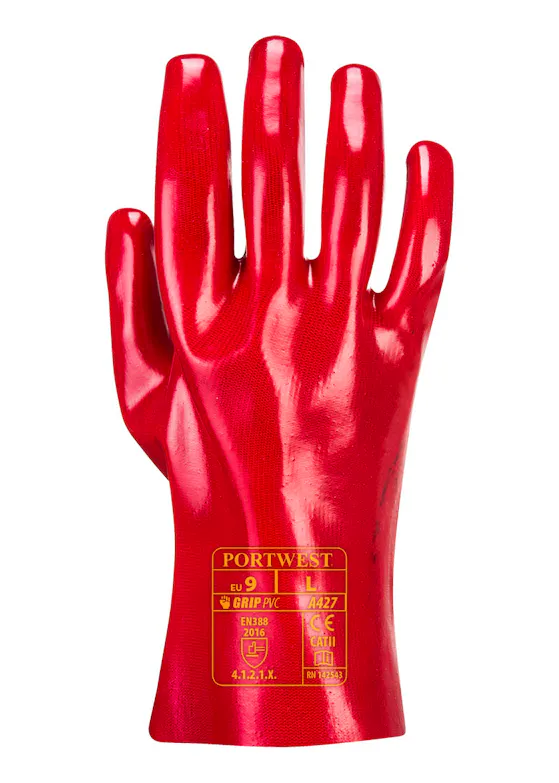 Portwest Rutschfestigkeit 12 PVC gauntlets, 27 cm