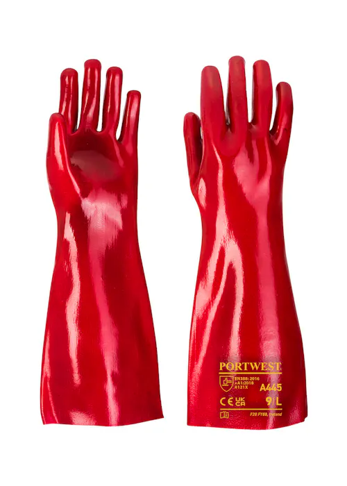 Portwest Grip 12 Gant en PVC Gauntlet 45cm
