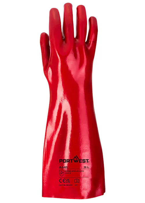 Portwest Grip 12 Gant en PVC Gauntlet 45cm