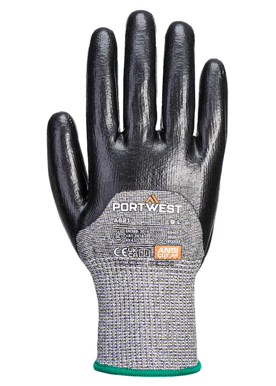 Portwest 3/4-Cut Nitrile-Foam Glove