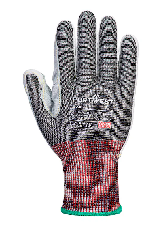 Portwest CS Cut F13 Leather Glove
