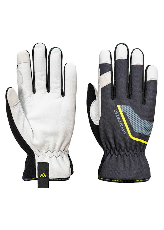 Portwest Stretch Utility Leather Handschoen