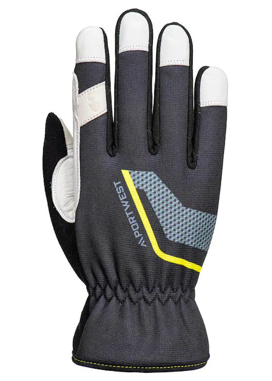 Portwest Stretch Utility Leather Handschoen