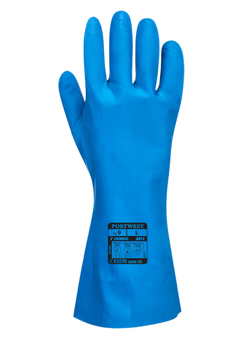 Portwest Food Approved Nitrile Gauntlet