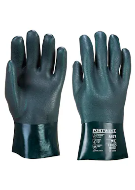 Portwest Double Dipped PVC Gauntlet 27cm