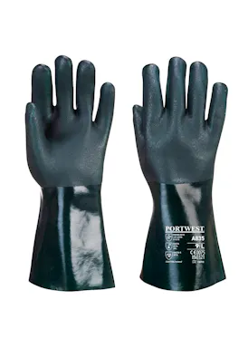 Portwest Double Dipped PVC Gauntlet 35cm