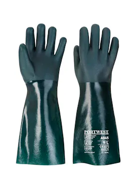 Portwest Double Dipped PVC Gauntlet 45cm
