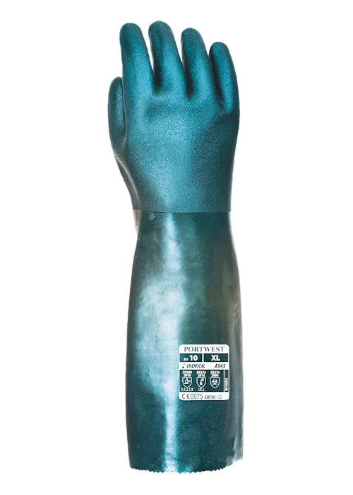 Portwest Double Dipped PVC Gauntlet 45cm