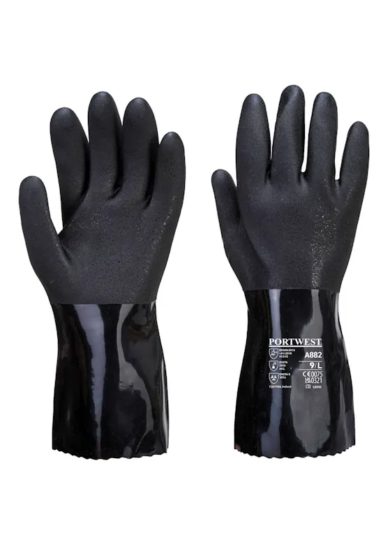 Portwest ESD PVC Chemical Gauntlet