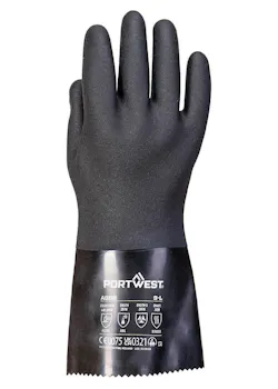 Portwest ESD PVC Chemical Gauntlet miniatuur