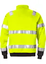 Fristads High Vis Sweater  met Korte Rits 728 SPV miniatuur