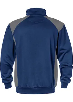 Fristads Skarup Sweater met Korte Rits 7048 SHV miniatuur