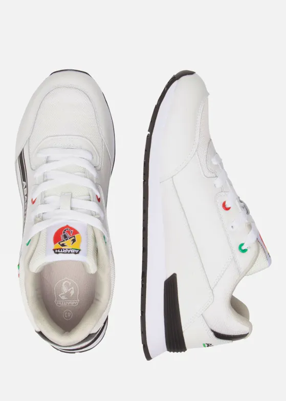 Abarth Competizione O2 Werksneaker Wit