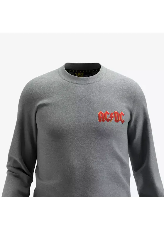 Safety Jogger WI08 Sweatshirt Crewneck mit kleinem Logo Regular Fit AC/DC