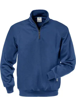 Fristads Skarup Sweater met Korte Rits 7048 SHV miniatuur