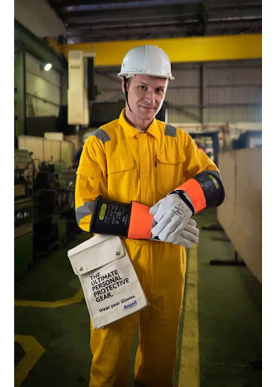 Ansell ActivArmr RIG214Y Werkhandschoen