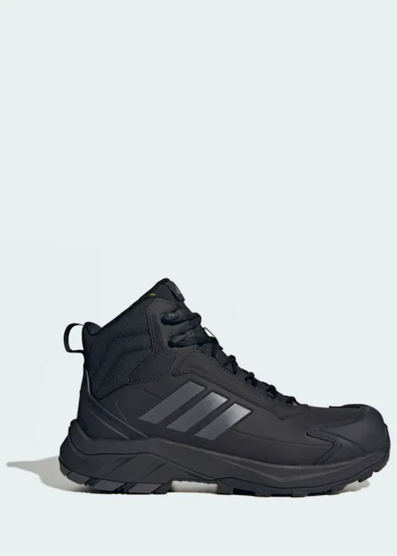 adidas Granor Mid S3S Zwart/Grijs Werkschoenen