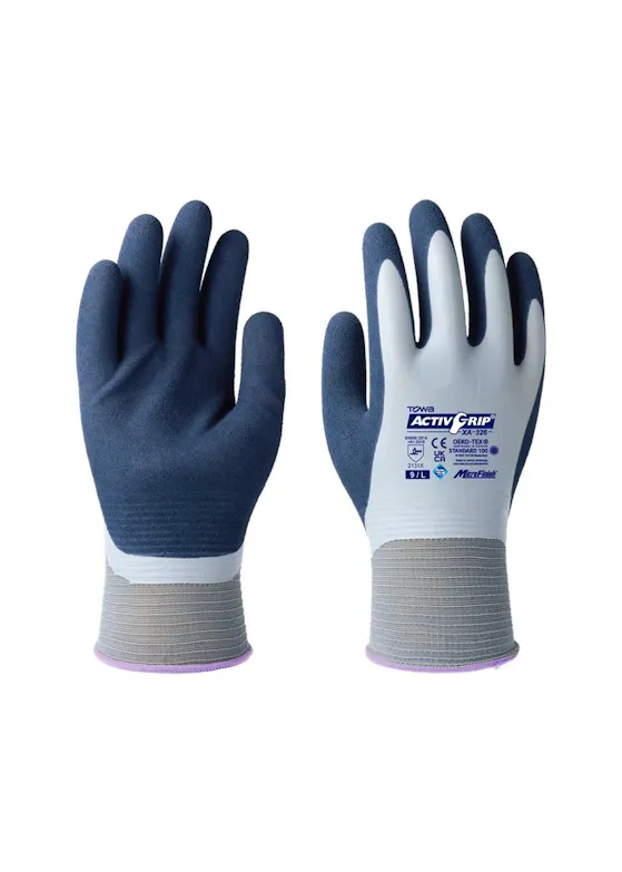 Towa ActivGrip XA-326, latexbeschichteter Arbeitshandschuh