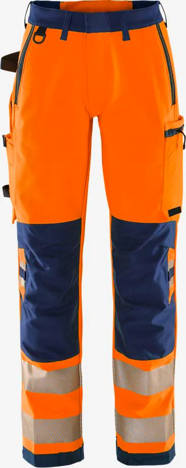 Hi-Vis Oranje/Marineblauw