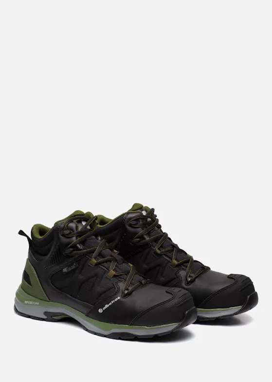 Albatros Ultratrail CTX MID S3 werkschoen Zwart/Groen