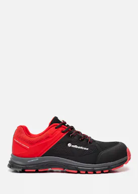 Albatros Lift Red Impulse Low S1P Sicherheitsschuh schwarz/rot