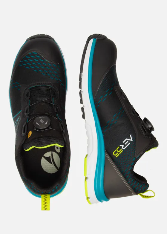 Albatros AER55 Impulse schwarz QL S1P-Sicherheitshalbschuhe