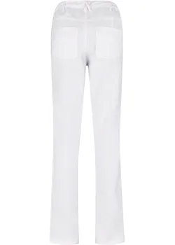 SHAE Care Dames Pantalon regular-fit Alice wit 20260A miniatuur