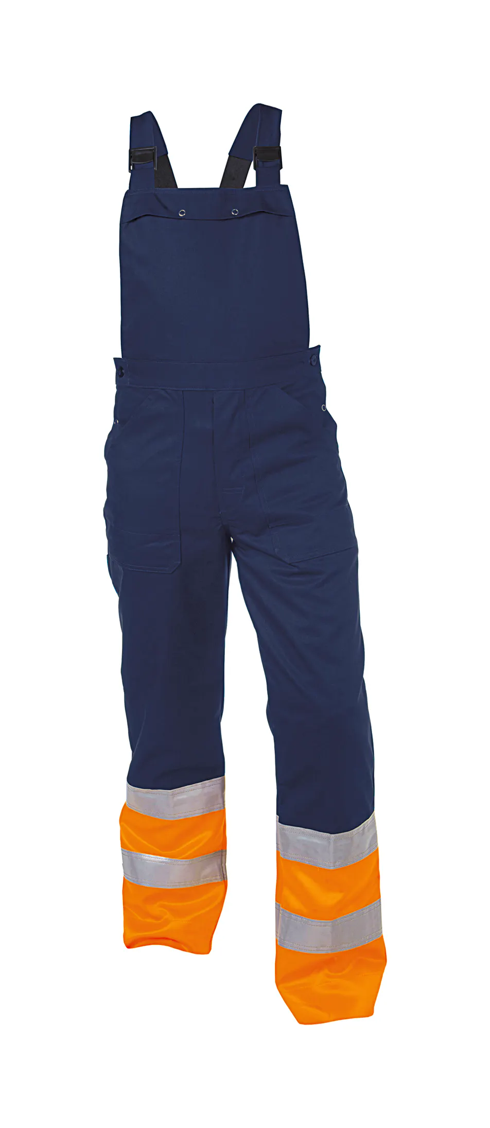 High Vis Oranje/Marineblauw
