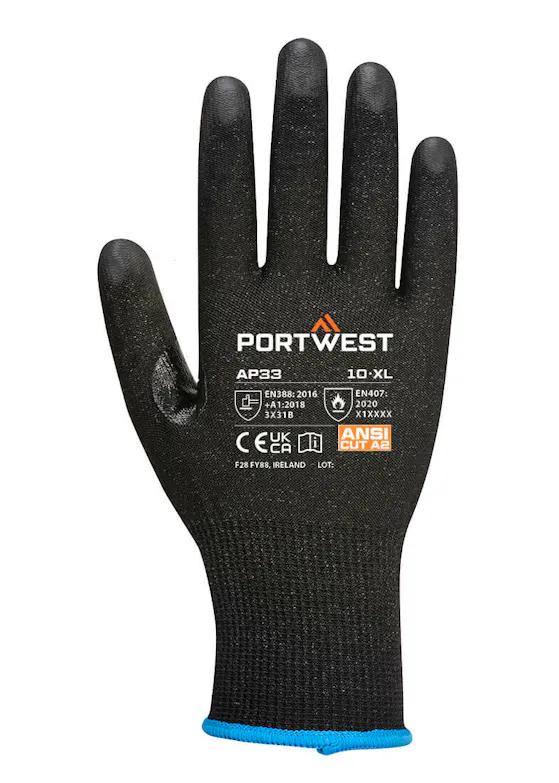 Portwest LR15 PU Touchscreen Glove (12 paar)