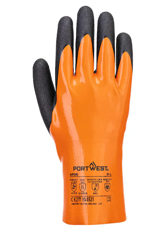 Portwest Grip 15 Nitrile Gauntlet