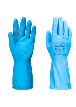 Portwest FD Chemical B Latex Light Gauntlet (12 Paar) miniatuur