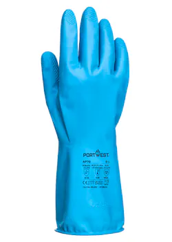 Portwest FD Chemical B Latex Light Gauntlet (12 Paar)