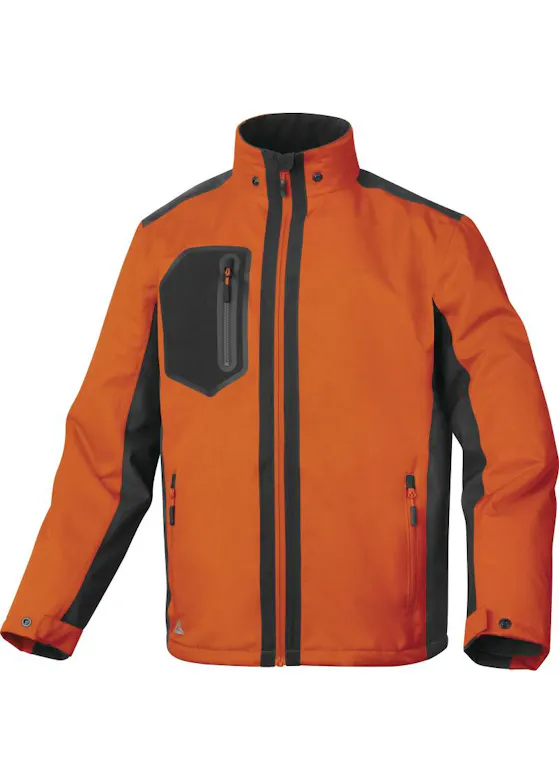 Delta Plus Parka Van Polyester Met Mechanische Stretch - Waterdicht En Luchtdoorlatend